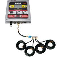 Wall-Mounted Tire Inflation System with 4-Hose Manifold Solutions industrielles ALPHA