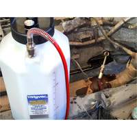 Syst&egrave;me de remplissage de liquide de transmission automatique de 2,5 gallon Solutions industrielles ALPHA