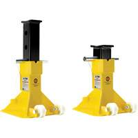 EZ-Wheel Jack Stand, Locking Pin, 22 Tons Capacity, 13-1/2" - 20" H Solutions industrielles ALPHA
