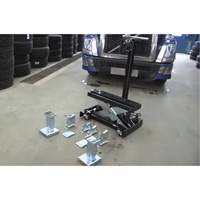Floor Service Jack, 14 Ton(s) Capacity, 8-1/4" Lowered, 20" Raised, Air Hydraulic Solutions industrielles ALPHA