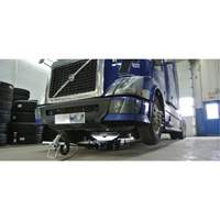 Floor Service Jack, 14 Ton(s) Capacity, 8-1/4" Lowered, 20" Raised, Air Hydraulic Solutions industrielles ALPHA