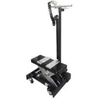 Low Profile Floor Service Jack, 12 Ton(s) Capacity, 7-1/2" Lowered, 15" Raised, Air Hydraulic Solutions industrielles ALPHA