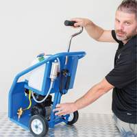 “MASTERCLEANSE” Large Volume Flush Machine Solutions industrielles ALPHA