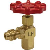 Valve de perçage pour canette R1234yf avec filetage 1/2” ACME-LH Solutions industrielles ALPHA