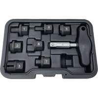 Trousse d'outils pour bouchons de vidange dhuile 8 morceaux Solutions industrielles ALPHA