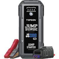 D&eacute;marreur de secours, banque d'alimentation et lampe de poche JumpSurge2000Pro &agrave; 2500 A de pointe Solutions industrielles ALPHA