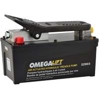 Pompe &agrave; pied pneumatique 10 000 PSI avec r&eacute;servoir de 91,5 po³ Solutions industrielles ALPHA