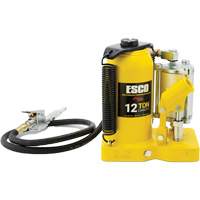 Cric-bouteille de s&eacute;rie Pro, 12 tonne(s), Air comprim&eacute;/hydraulique, 18-1/2" Hauteur &eacute;lev&eacute;e Solutions industrielles ALPHA