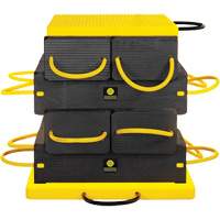Ensemble de syst&egrave;me de sout&egrave;nement en composite CribLok 10 mcx Solutions industrielles ALPHA