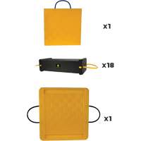 Ensemble de syst&egrave;me de sout&egrave;nement en composite CribLok 20 mcx Solutions industrielles ALPHA