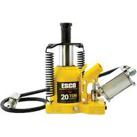 Cric bouteille de s&eacute;rie Pro "Shorty", 20 tonne(s), Air comprim&eacute;/hydraulique, 12-5/8" Hauteur &eacute;lev&eacute;e Solutions industrielles ALPHA