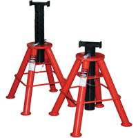 High Height Jack Stand, Locking Pin, 10 Tons Capacity, 28" - 47" H Solutions industrielles ALPHA