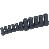 Jeu de 11 douilles pour tarauds avec 3 tailles pour tarauds non-MCTI Solutions industrielles ALPHA