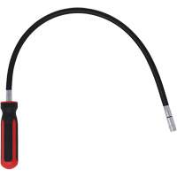 Tournevis flexible extra-long avec adaptateur carr&eacute; 1/4" x hexagonal 1/4" Solutions industrielles ALPHA