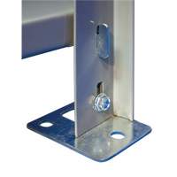 Interlok Boltless Shelving Foot Plate Solutions industrielles ALPHA