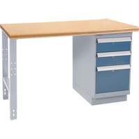 &eacute;tabli industriel, 30" la x 60" p x 34" h, Capicit&eacute; 1000 lb Solutions industrielles ALPHA