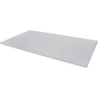 Tablette de rechange pour armoire d&eacute;montable, 48" x 24", Capacit&eacute; de 300 lb, Acier, Gris Solutions industrielles ALPHA