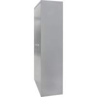 Wardrobe Storage Cabinet, Steel, 36" W x 18" D x 72" H, Grey Solutions industrielles ALPHA