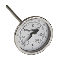 Bi-Metal Thermometers, Contact, Analogue, 50-550°F (0-260°C) Solutions industrielles ALPHA