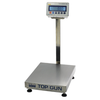 Balances &agrave; plateau &eacute;lectroniques Top Gun, 18" lo x 12" la, Capacit&eacute; de 150 lb Solutions industrielles ALPHA