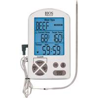 Premium Meat Thermometer & Timer, Contact, Digital, -4-122°F (-20-50°C) Solutions industrielles ALPHA