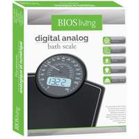 Digital Analog Scale, 396 lbs. Cap., 100 g / 0.2 lbs. Graduations Solutions industrielles ALPHA