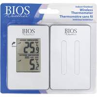 Indoor/Outdoor Wireless Thermometer, Non-Contact, Analogue, 31-158°F (-35-70°C) Solutions industrielles ALPHA