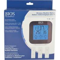 Wireless Weather Station with 3 Sensors, Non-Contact, Digital, 40-158°F (-40-70°C) Solutions industrielles ALPHA