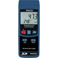Thermo-hygrom&egrave;tre &agrave; enregistrement de donn&eacute;es avec certificat de calibration, 5% - 95% HR, 32° - 122° F (0° - 50°C) Solutions industrielles ALPHA