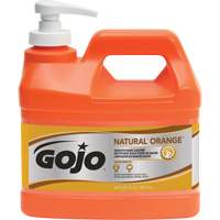 Nettoyant &agrave; mains Natural Orange, Cr&egrave;me, 1,89 L, Bouteille &agrave; pompe, Agrumes/Orange Solutions industrielles ALPHA