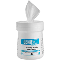 Cleaners & Disinfectants - Genie Plus Chair Cleaner, 7" x 6", 160 Count Solutions industrielles ALPHA