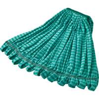 Vadrouille mouill&eacute;e format tube, Microfibre/Polyester, 24 oz, Style Boucle Solutions industrielles ALPHA