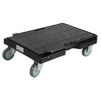 Trolley, 31-3/4" L x 20-1/2" W, 500 lbs. Cap., Rubber Wheels Solutions industrielles ALPHA