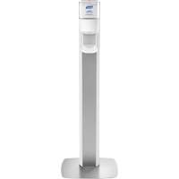 Messenger ES6 Silver Panel Floor Stand with Dispenser Solutions industrielles ALPHA