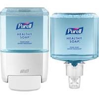 Trousse de savon doux pour les mains Healthy Soap*, Mousse, 1,2 L, Sans parfum Solutions industrielles ALPHA