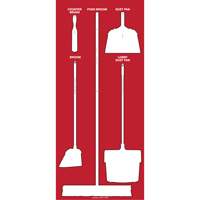 Tableau silhouett&eacute; sec Ultra Aluma-Lite (Anglais seulement) Solutions industrielles ALPHA