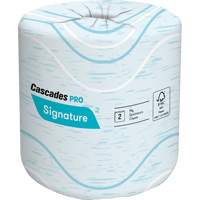 Pro Signature Toilet Paper, 2 Ply, 400 Sheets/Roll, 133' Length, White Solutions industrielles ALPHA