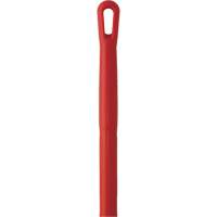 Handle, Broom/Scraper/Squeegee, Red, Ergonomic, 59" L Solutions industrielles ALPHA