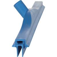 Raclette double ultra hygi&eacute;nique, 24", Bleu Solutions industrielles ALPHA