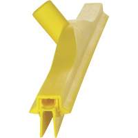Raclette double ultra hygi&eacute;nique, 24", Jaune Solutions industrielles ALPHA