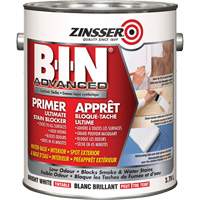 B-I-N&reg; Advanced Synthetic Shellac Based Primer, 3.78 L, Gallon, Tintable Bright White Solutions industrielles ALPHA