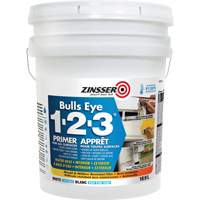 Bulls Eye 1-2-3&reg; Water-Base Primer, 18.9 L, Pail, White Solutions industrielles ALPHA