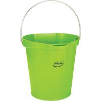 Seau pour l'hygi&egrave;ne des aliments, Lime, 3 gal. US Solutions industrielles ALPHA