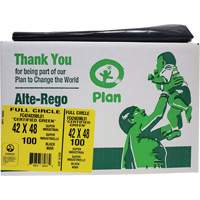 Sacs &agrave; d&eacute;chets industriels super Full Circle, Biod&eacute;gradable, T-Fort, 48" lo x 42" la, &eacute;paisseur de 1,5 mil Solutions industrielles ALPHA