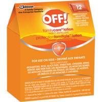 OFF! FamilyCare&reg; Insect Repellent, 7.5% DEET, Lotion, 6 g Solutions industrielles ALPHA