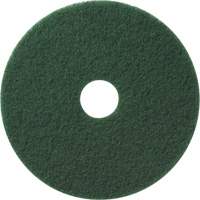 Floor Pads, 12", Scrubbing/Stripping, Green Solutions industrielles ALPHA