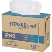 TaskBrand&reg; P60 Premium Series Wipers, All-Purpose, 16-3/4" L x 8-1/4" W Solutions industrielles ALPHA