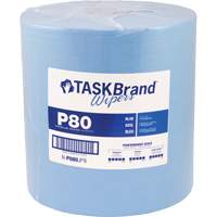TaskBrand&reg; P80 Premium Series Wipers, Heavy-Duty, 13" L x 12" W Solutions industrielles ALPHA
