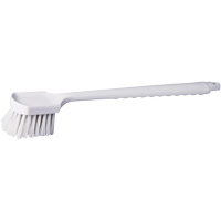 Long Handle Pot Brush, 20" L, Polypropylene Bristles, White Solutions industrielles ALPHA