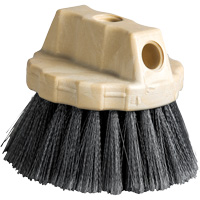 Brosse pour fen&ecirc;tres &agrave; soies fleur&eacute;es, 5" l, Soies Polypropyl&egrave;ne, Gris Solutions industrielles ALPHA